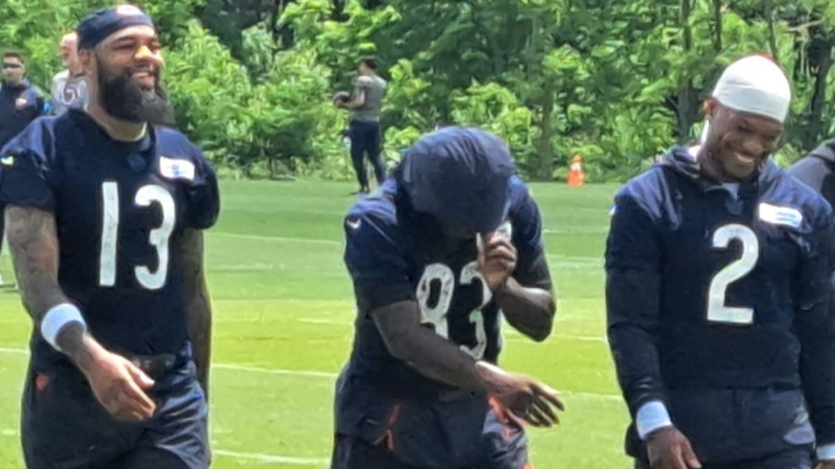 Keenan Allen, Nsimba Webster, DJ Moore, Chicago Bears
